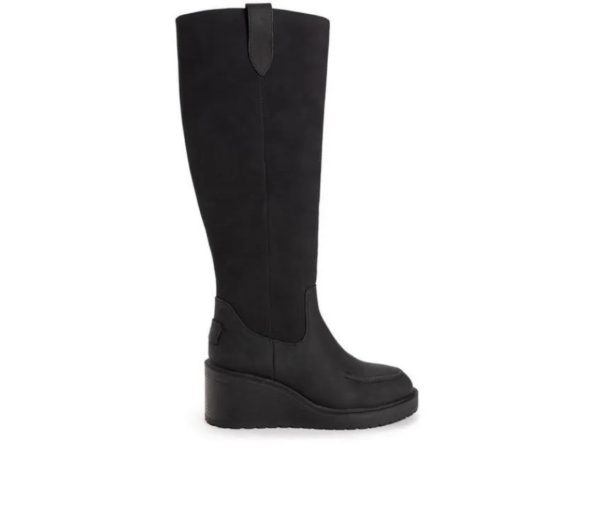 Women's Sloane Knee High Wedge Boots|MUK LUKS Outlet