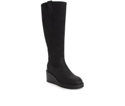 Women's Sloane Knee High Wedge Boots|MUK LUKS Outlet