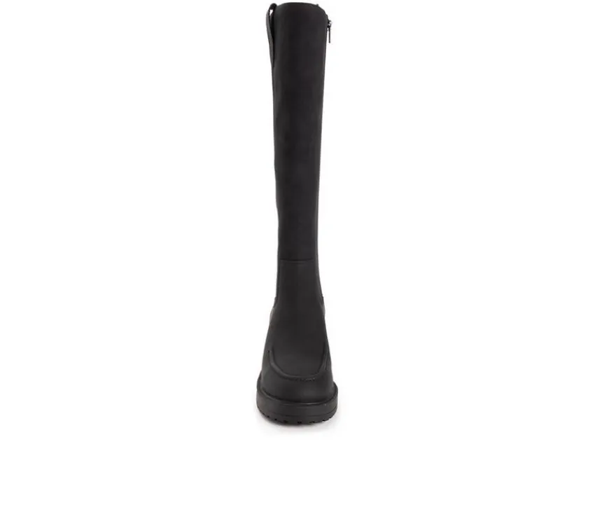 Women's Sloane Knee High Wedge Boots|MUK LUKS Outlet