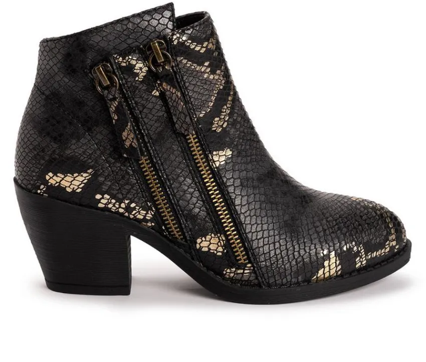 Women's Yellowstone Yardley Booties|MUK LUKS Clearance