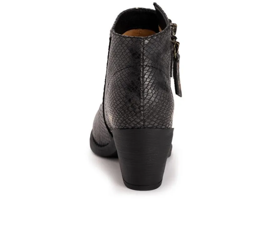 Women's Yellowstone Yardley Booties|MUK LUKS Clearance