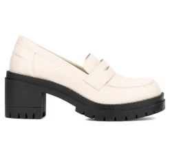 New York and Company Loafers & Oxfords>Women's Penni Heeled Loafers