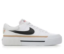 Nike Fashion & Lifestyle|Platform>Women's Court Legacy Lift Platform Sneakers