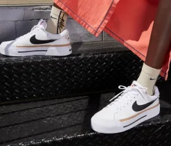 Nike Fashion & Lifestyle|Platform>Women's Court Legacy Lift Platform Sneakers