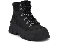 Nine West Lace Up|Boots & Booties>Women's Budde Combat Booties