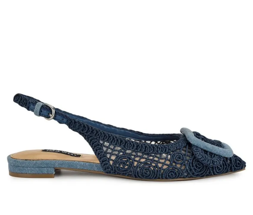 Nine West Flats>Women's Jasser Flats