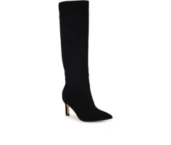 Women's Lorthey Wide Calf Boot Knee High Boots|Nine West Hot