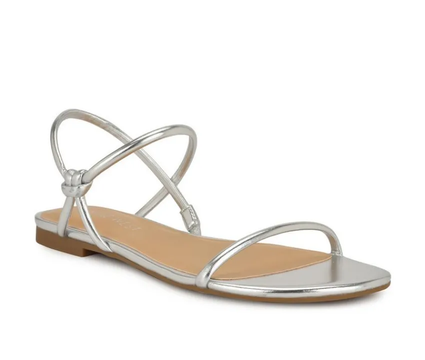 Nine West Sandals>Women's Menson Flat Sandals
