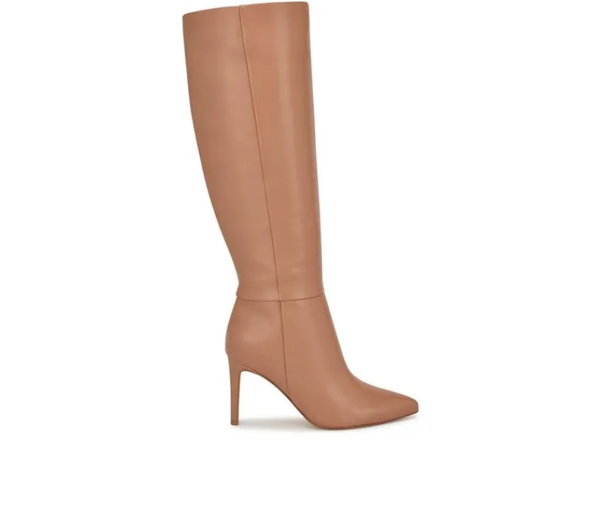 Women's Richy Knee High Heeled Boots|Nine West Outlet