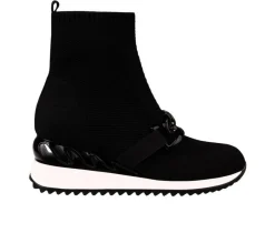 Women's Brooklyn Wedge Sneaker Booties|Ninety Union Clearance
