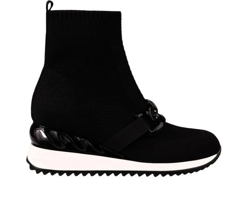 Women's Brooklyn Wedge Sneaker Booties|Ninety Union Clearance