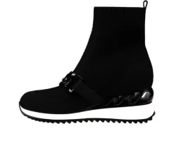 Women's Brooklyn Wedge Sneaker Booties|Ninety Union Clearance