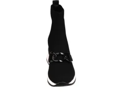 Women's Brooklyn Wedge Sneaker Booties|Ninety Union Clearance