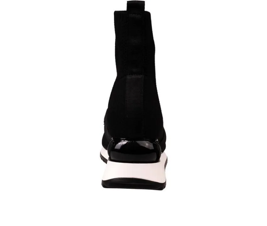 Women's Brooklyn Wedge Sneaker Booties|Ninety Union Clearance