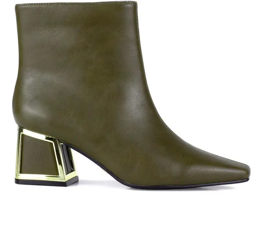 Women's Brooke Heeled Booties|Ninety Union Hot