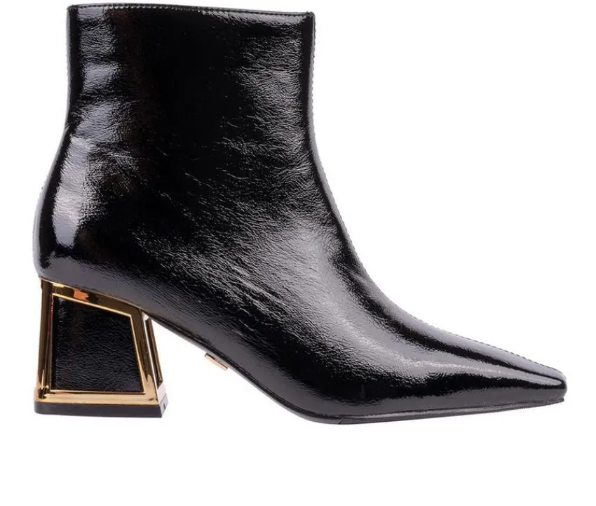 Women's Brooke Heeled Booties|Ninety Union Clearance