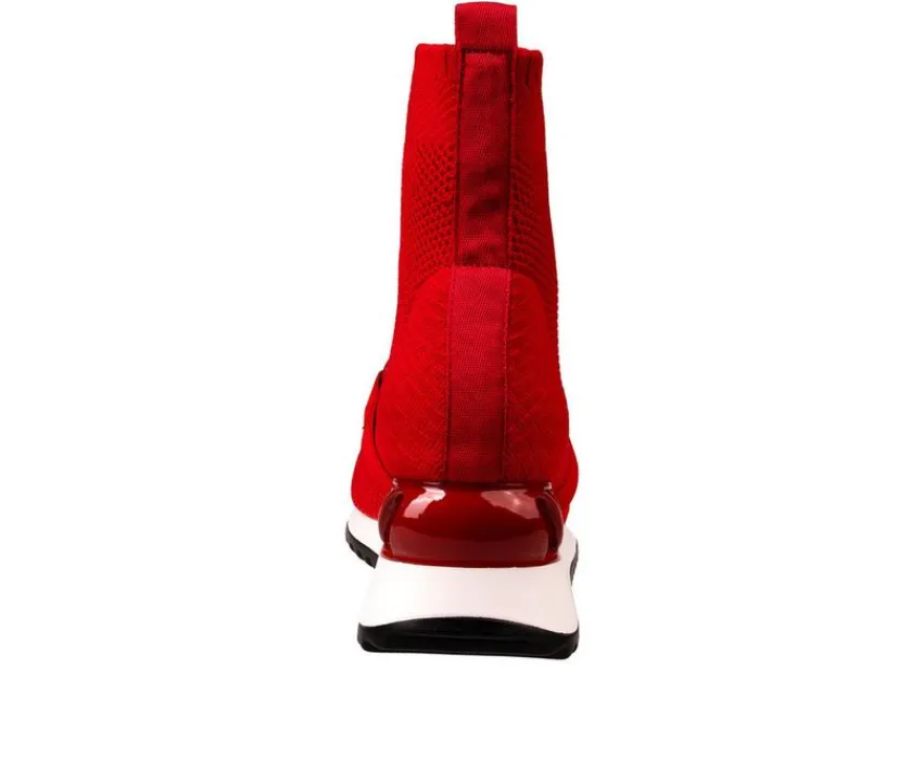 Ninety Union Platform|High Top>Women's Brooklyn Wedge Sneaker Booties