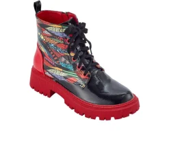 Ninety Union Lace Up>Women's Freeway Combat Boots
