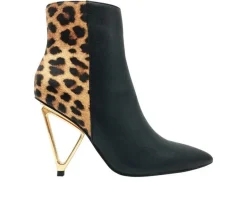 Ninety Union Dress>Women's Gia Heeled Booties