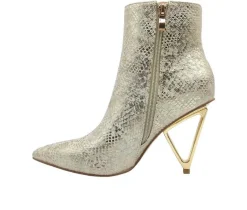 Women's Gia Heeled Booties|Ninety Union Discount