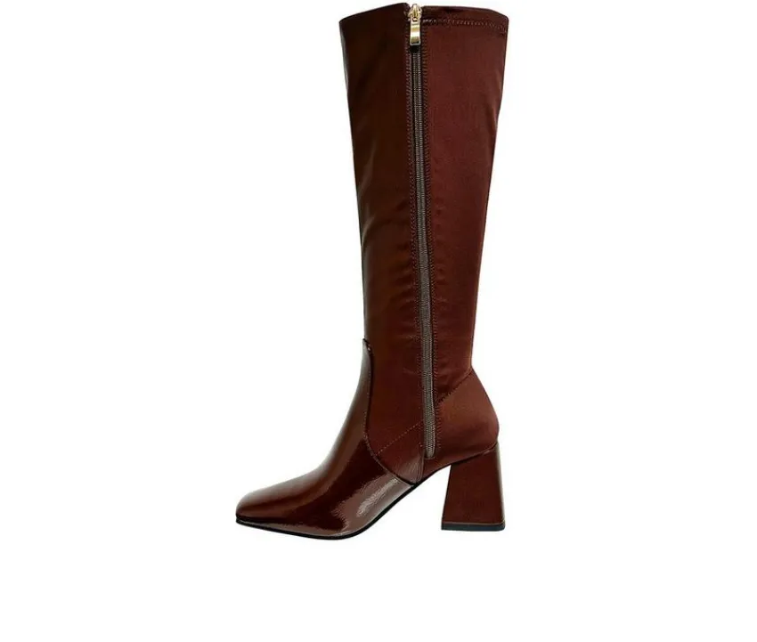 Ninety Union Tall|Dress>Women's Lexington Knee High Heeled Boots