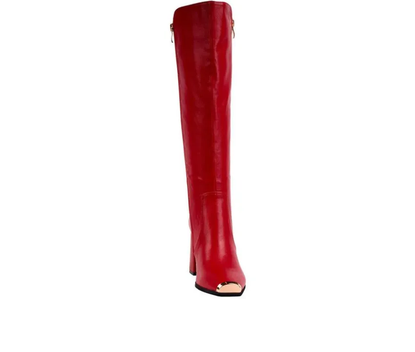 Ninety Union Tall|Dress>Women's Link Knee High Heeled Boots