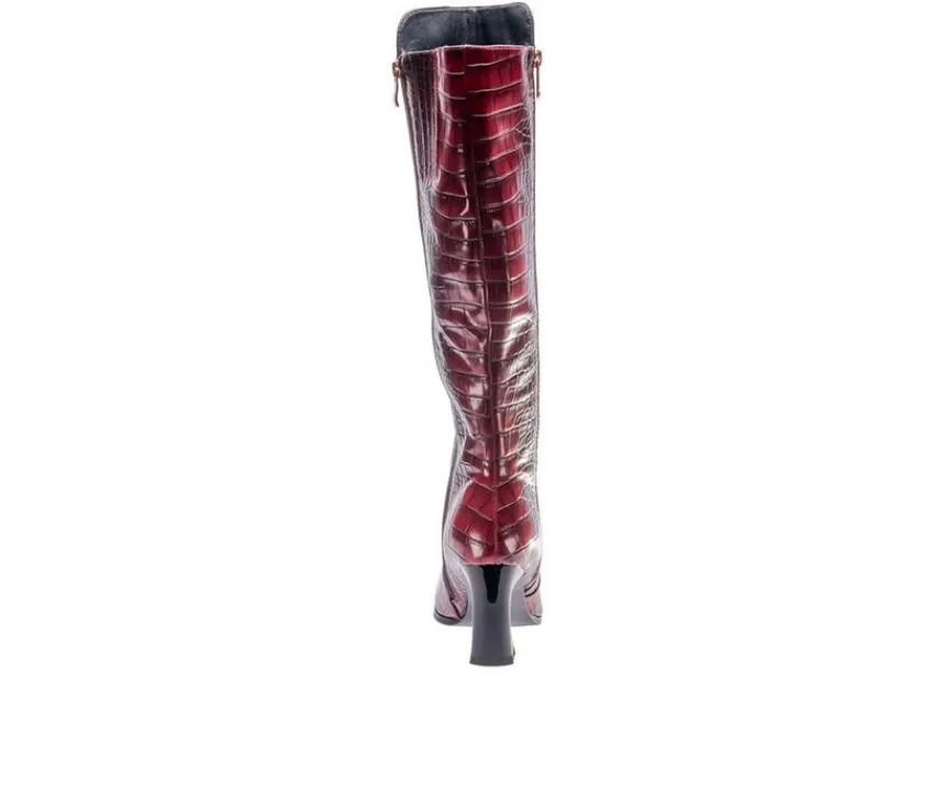 Women's London Knee High Heeled Boots|Ninety Union Outlet