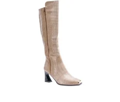 Ninety Union Tall|Dress>Women's London Knee High Heeled Boots