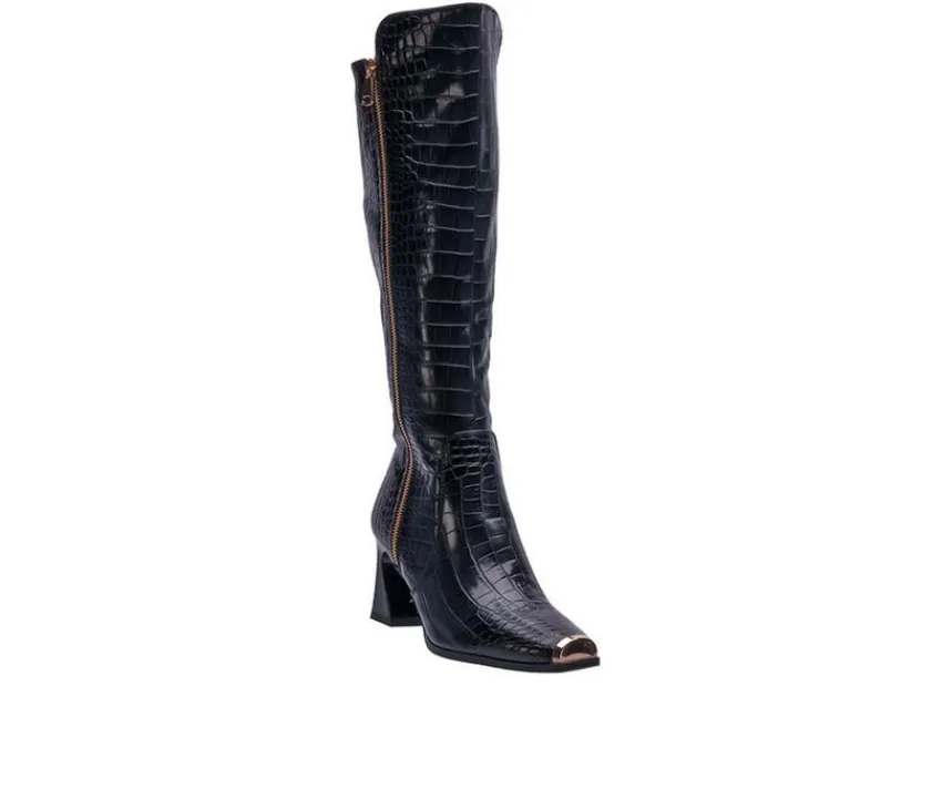 Women's London Knee High Heeled Boots|Ninety Union Hot