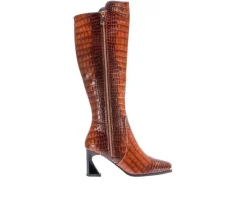 Women's London Knee High Heeled Boots|Ninety Union Online