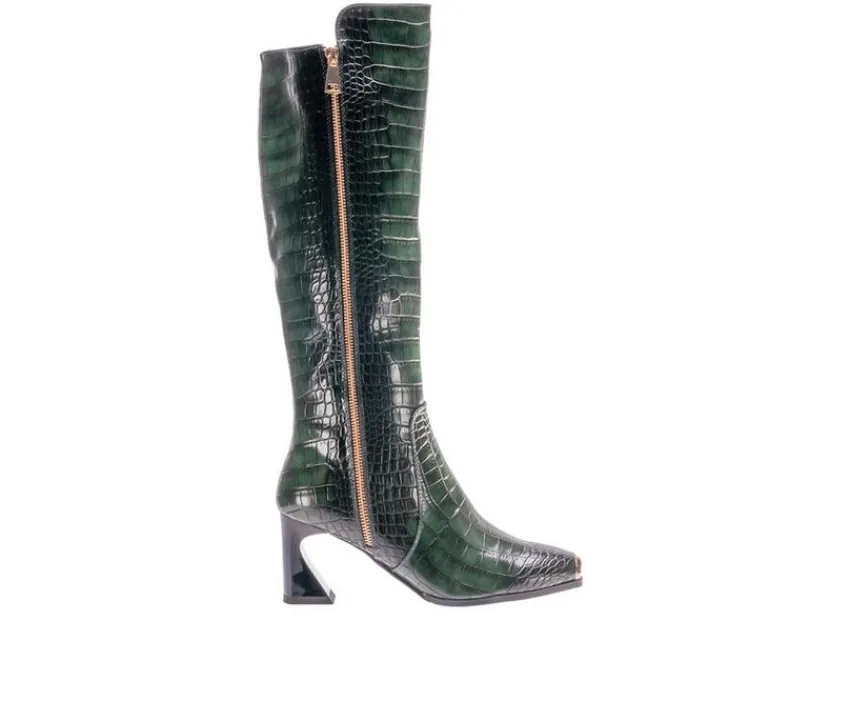 Ninety Union Tall|Dress>Women's London Knee High Heeled Boots