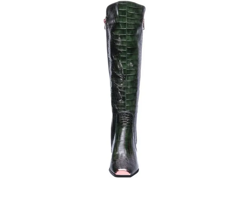 Ninety Union Tall|Dress>Women's London Knee High Heeled Boots