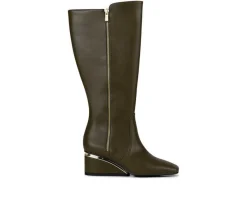 Women's Morgan Knee High Wedge Boots|Ninety Union New