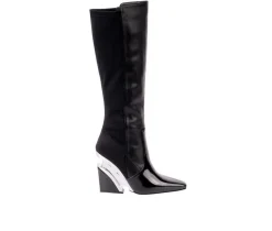 Ninety Union Tall|Dress>Women's Villa Knee High Wedge Boots