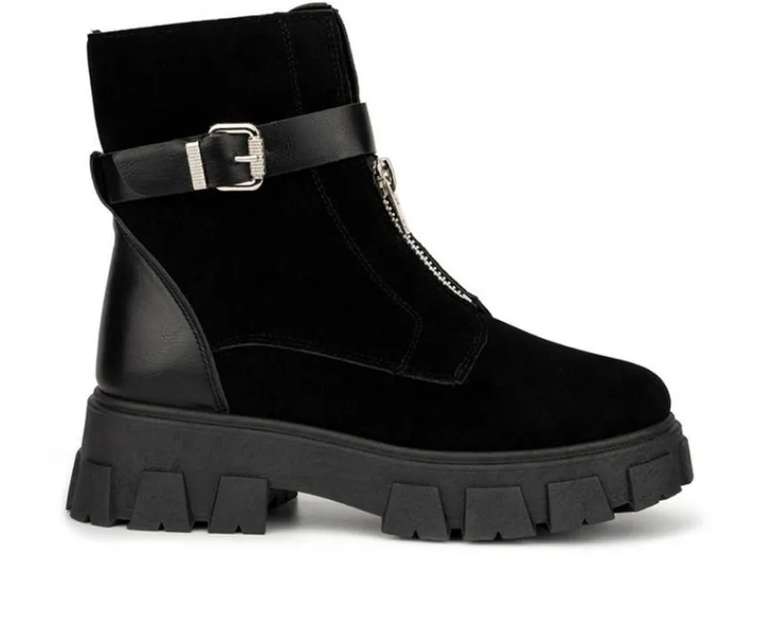 Olivia Miller Dress>Women's Angie Lugged Boots