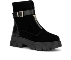 Olivia Miller Dress>Women's Angie Lugged Boots