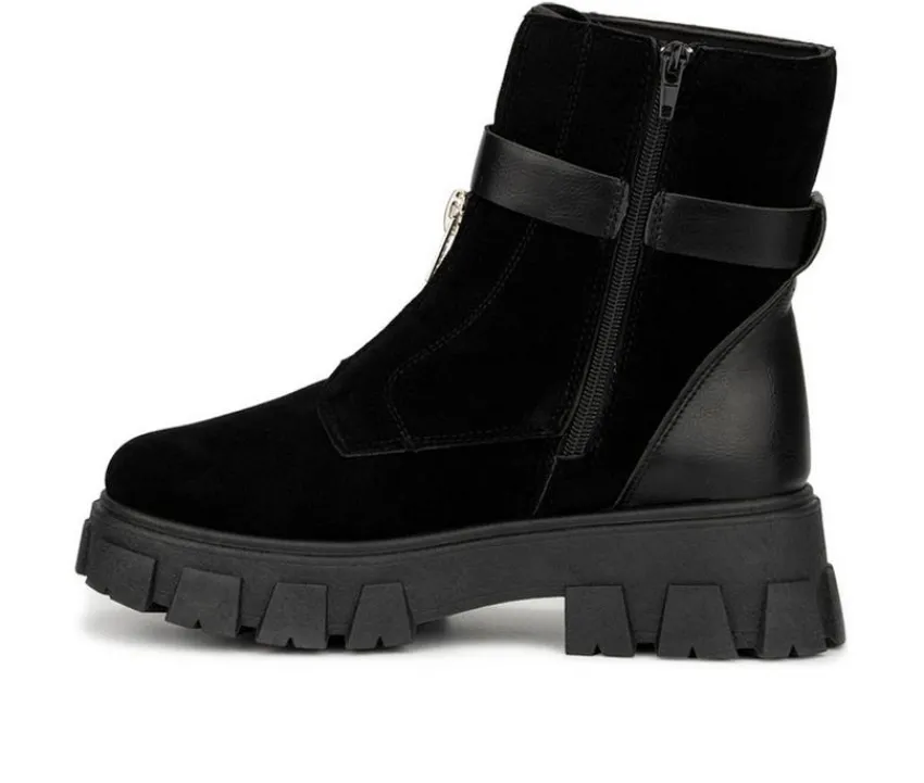 Olivia Miller Dress>Women's Angie Lugged Boots