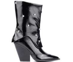 Women's Bling Mid Calf Booties|Olivia Miller Hot