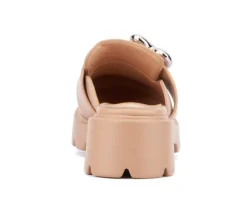 Women's Heart Lugged Clogs|Olivia Miller