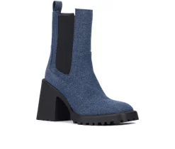 Women's No Notes Mid Calf Chelsea Boots|Olivia Miller Outlet