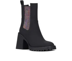 Olivia Miller Dress|Chelsea>Women's No Notes Mid Calf Chelsea Boots