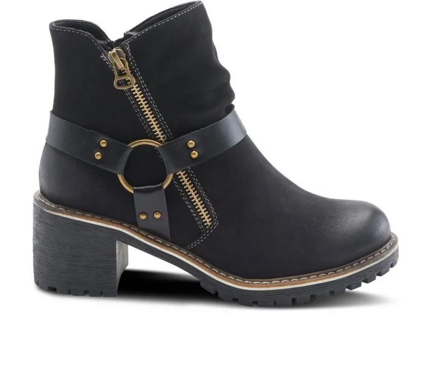 Women's Firewood Heeled Booties|Patrizia Outlet