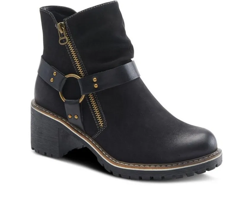 Women's Firewood Heeled Booties|Patrizia Outlet