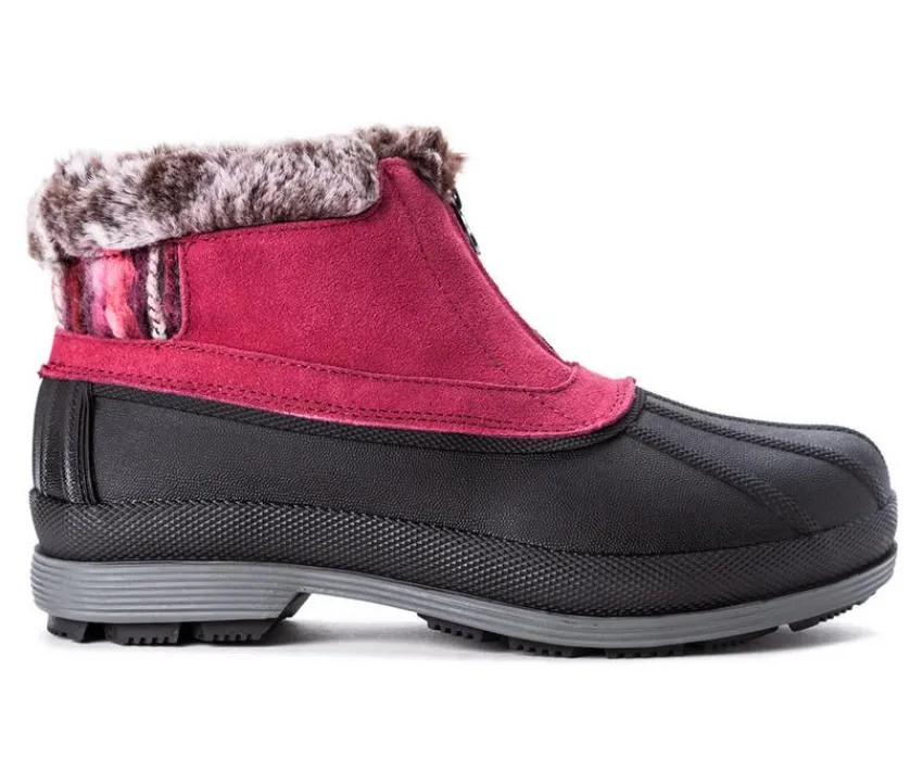 Propet Cozy>Women's Lumi Ankle Zip Waterproof Winter Boots