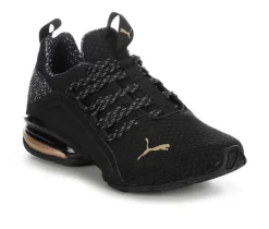 Women's Axelion Leopard Sneakers|Puma New