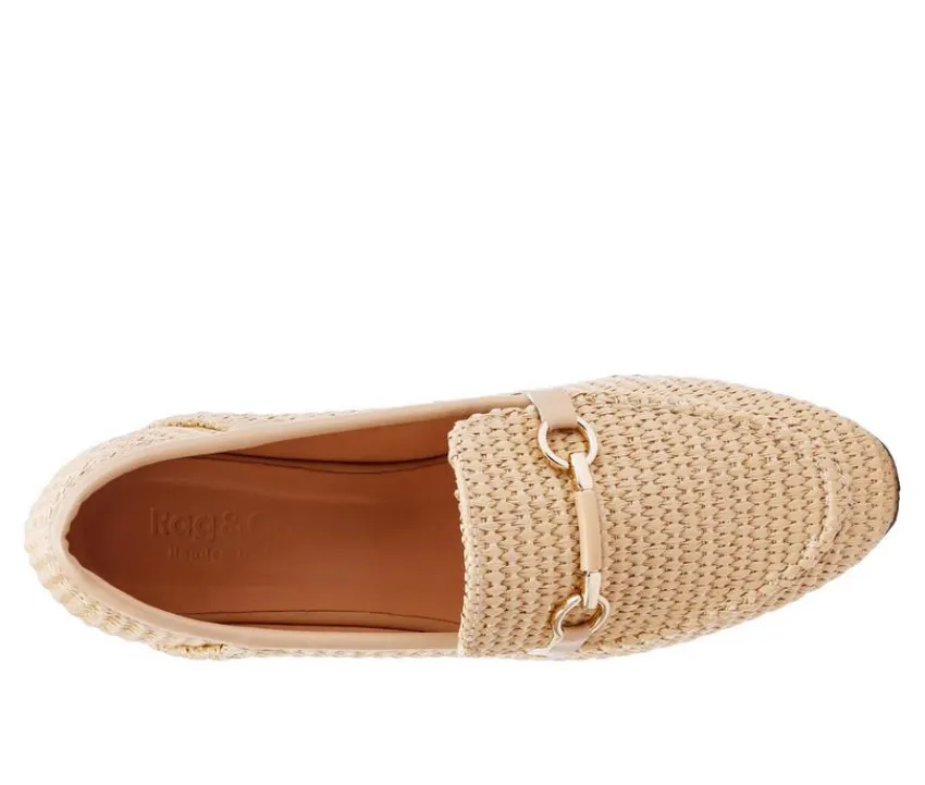 Rag & Co Loafers & Oxfords>Women's Asher Horsebit Loafers