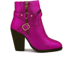 Women's Cat-Track Heeled Booties|Rag & Co