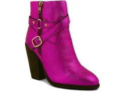 Women's Cat-Track Heeled Booties|Rag & Co