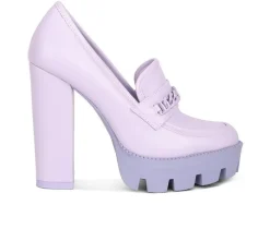 Women's Corinne Heeled Loafers|Rag & Co New