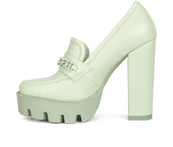 Women's Corinne Heeled Loafers|Rag & Co New